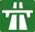 Symbol used for motorways in Pakistan