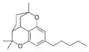Chemical structure of cannabicitran.