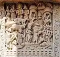 Syama Jataka Sanchi Stupa 1Western Gateway.jpg