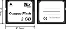 CompactFlash Memory Card.svg