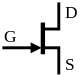 JFET N-dep symbol.svg