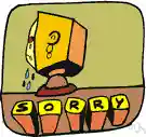 bad - feeling or expressing regret or sorrow or a sense of loss over something done or undone