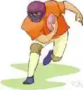 back - (American football) the position of a player on a football team who is stationed behind the line of scrimmage