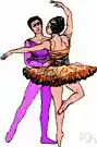ballet - a theatrical representation of a story that is performed to music by trained dancers