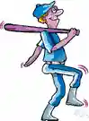 walk - (baseball) an advance to first base by a batter who receives four balls