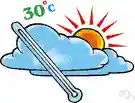 C - a degree on the centigrade scale of temperature