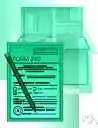 complete - write all the required information onto a form