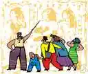 guide - someone employed to conduct others