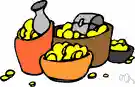 wealth - an abundance of material possessions and resources