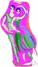 duet - (ballet) a dance for two people (usually a ballerina and a danseur noble)