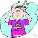 headache - pain in the head caused by dilation of cerebral arteries or muscle contractions or a reaction to drugs