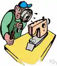 examine - observe, check out, and look over carefully or inspect