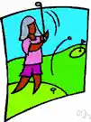 par - (golf) the standard number of strokes set for each hole on a golf course, or for the entire course