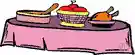 dishware - tableware (eating and serving dishes) collectively