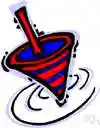 spin - a swift whirling motion (usually of a missile)