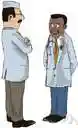 intern - an advanced student or graduate in medicine gaining supervised practical experience (`houseman' is a British term)