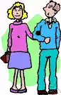 walk - accompany or escort