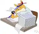 postscript - textual matter that is added onto a publication