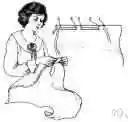 tack - sew together loosely, with large stitches