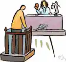 try - put on trial or hear a case and sit as the judge at the trial of