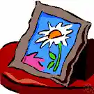image - a visual representation (of an object or scene or person or abstraction) produced on a surface