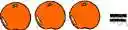 three - the cardinal number that is the sum of one and one and one