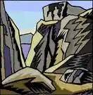 mount - a land mass that projects well above its surroundings