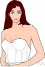 uplift - a brassiere that lifts and supports the breasts