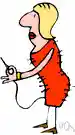 unknot - become or cause to become undone by separating the fibers or threads of