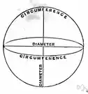 perimeter - the size of something as given by the distance around it