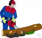 faller - a person who fells trees
