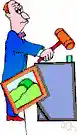 auction - the public sale of something to the highest bidder