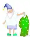 try - put on a garment in order to see whether it fits and looks nice