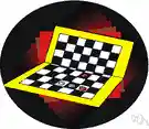 plication - an angular or rounded shape made by folding