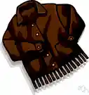 fringe - the outside boundary or surface of something