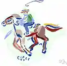 mount - a lightweight horse kept for riding only