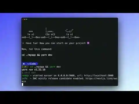 Create a Cosmos App with create-cosmos-app