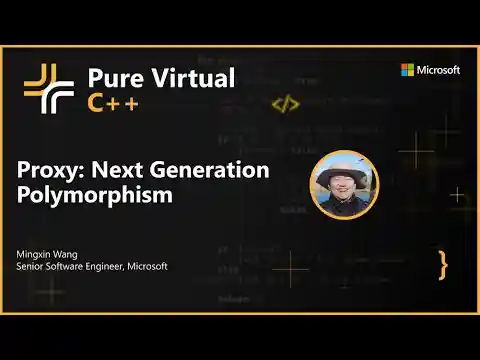 Pure Virtual C++ 2025 - Proxy - YouTube