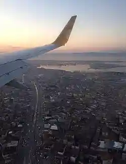The center of Gebze, seen from the air