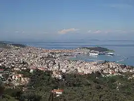 April 2010 view of Mytilene.