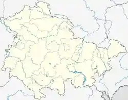 Artern is located in Thuringia