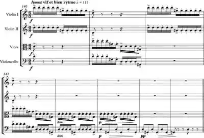 Debussy Quartet 2nd movement, bars 140-7.png