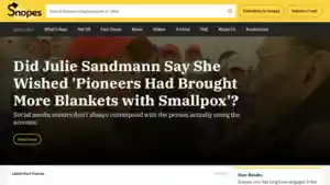 Snopes home page screenshot.png