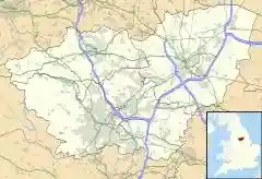 Oxspring is located in South Yorkshire