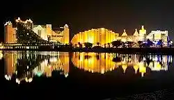 Eilat night hotels 2016.jpg