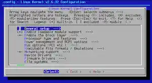 ncurses-based menuconfig
