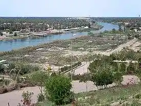 View of the Hillah river