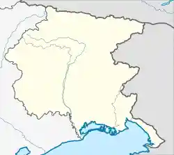 Trieste is located in Friuli-Venezia Giulia