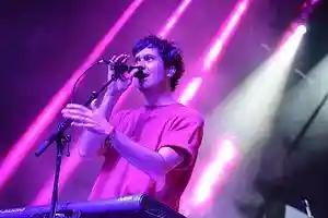 Washed Out performing in July 2016