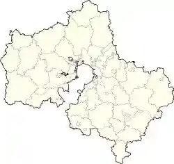 Dubna is located in Moscow Oblast